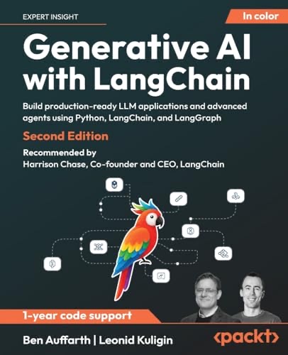 Generative AI with LangChain, Second Edition book cover