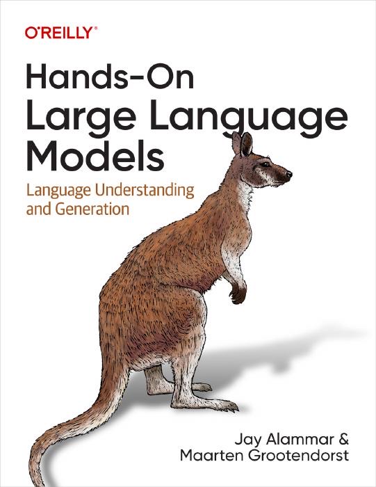Hands-On Large Language Models book cover