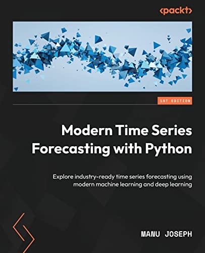 Modern Time Series Forecasting with Python book cover